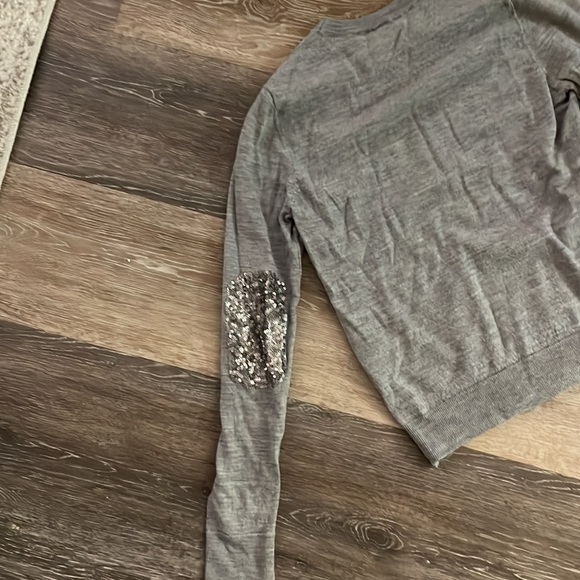 Zadig & Voltaire grey sweater w/sequin detail on. - Picture 4 of 6